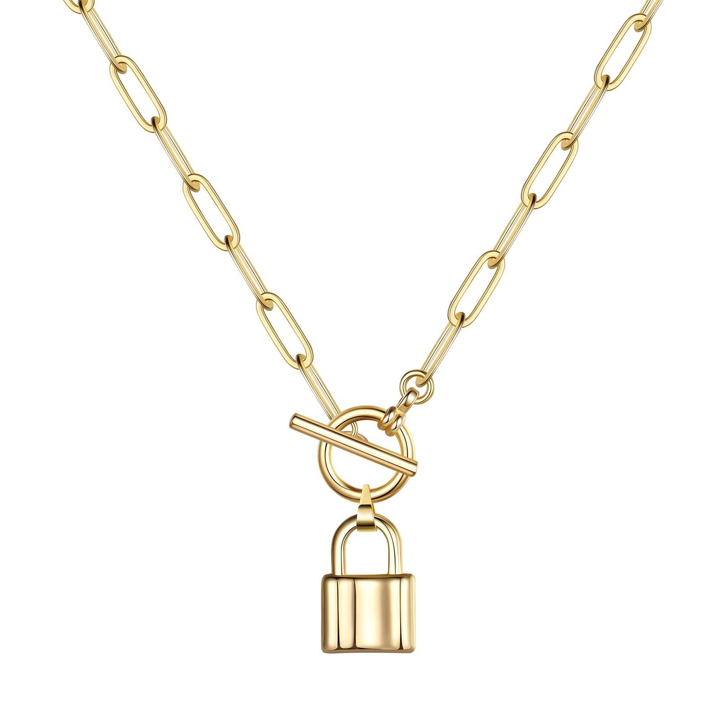Boho Lock Necklace