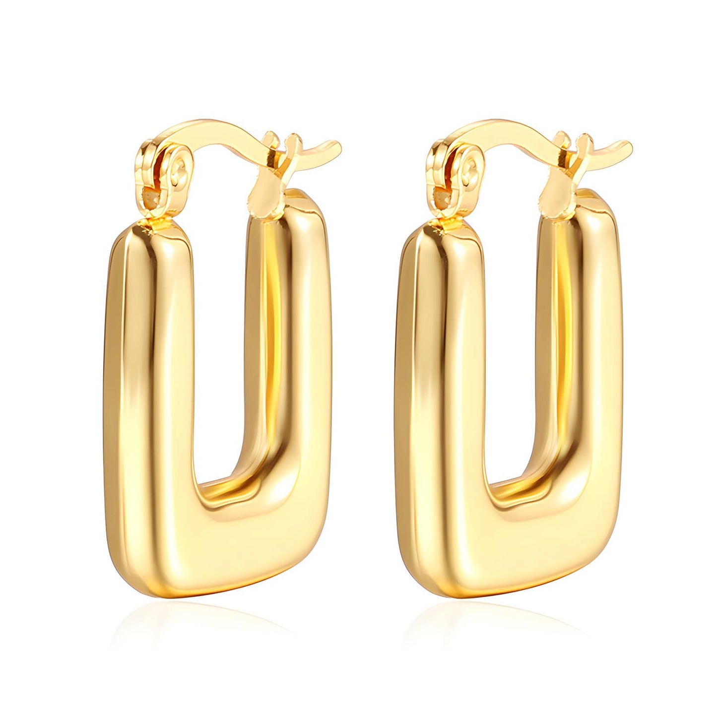 Squared earrings