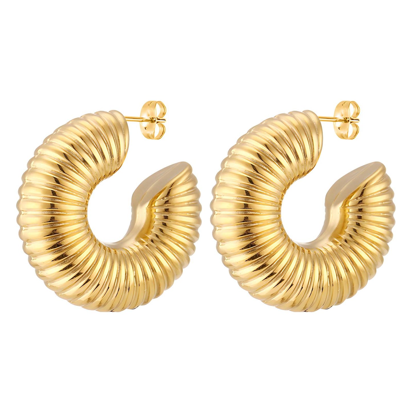 Coral earrings