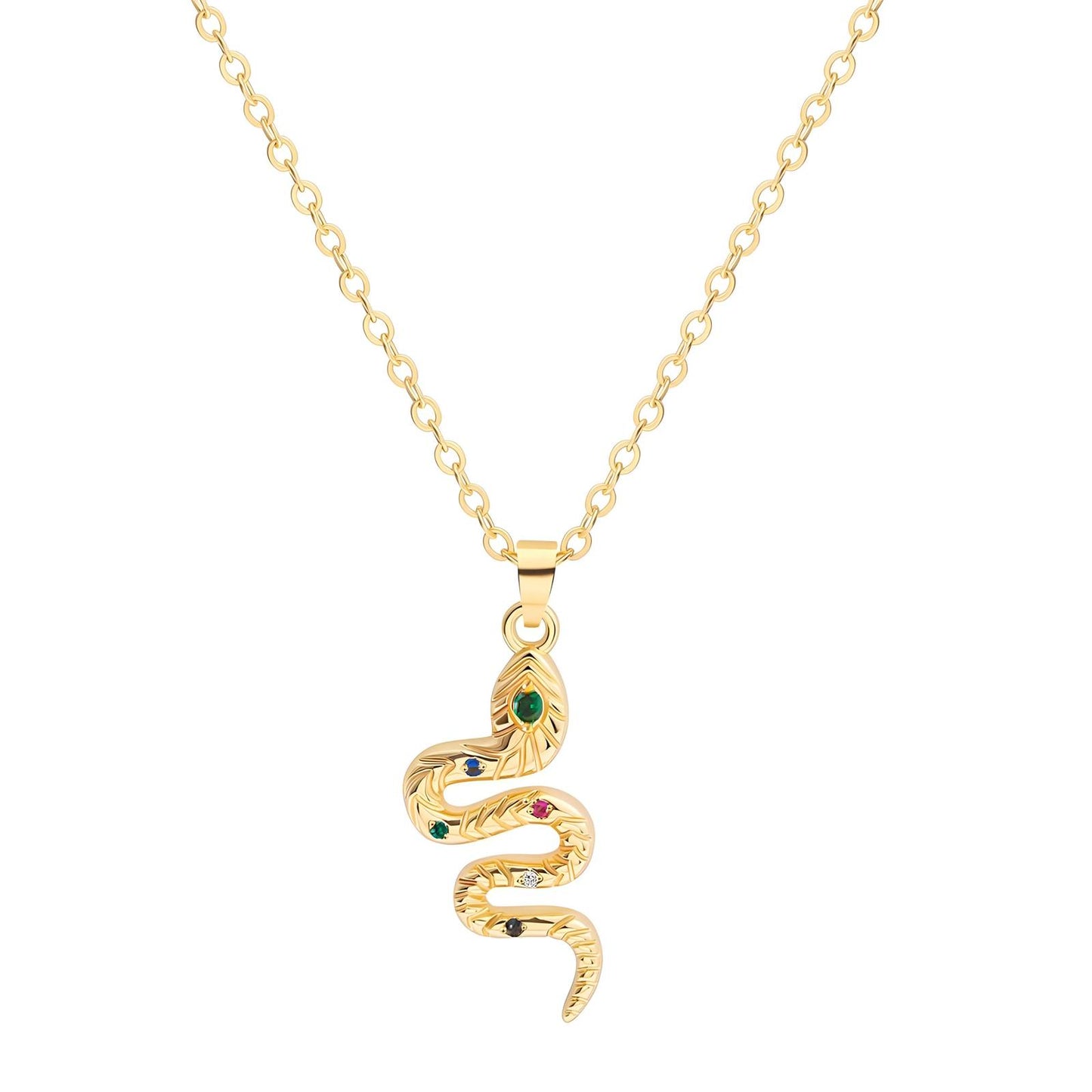 Zirc Snake necklace