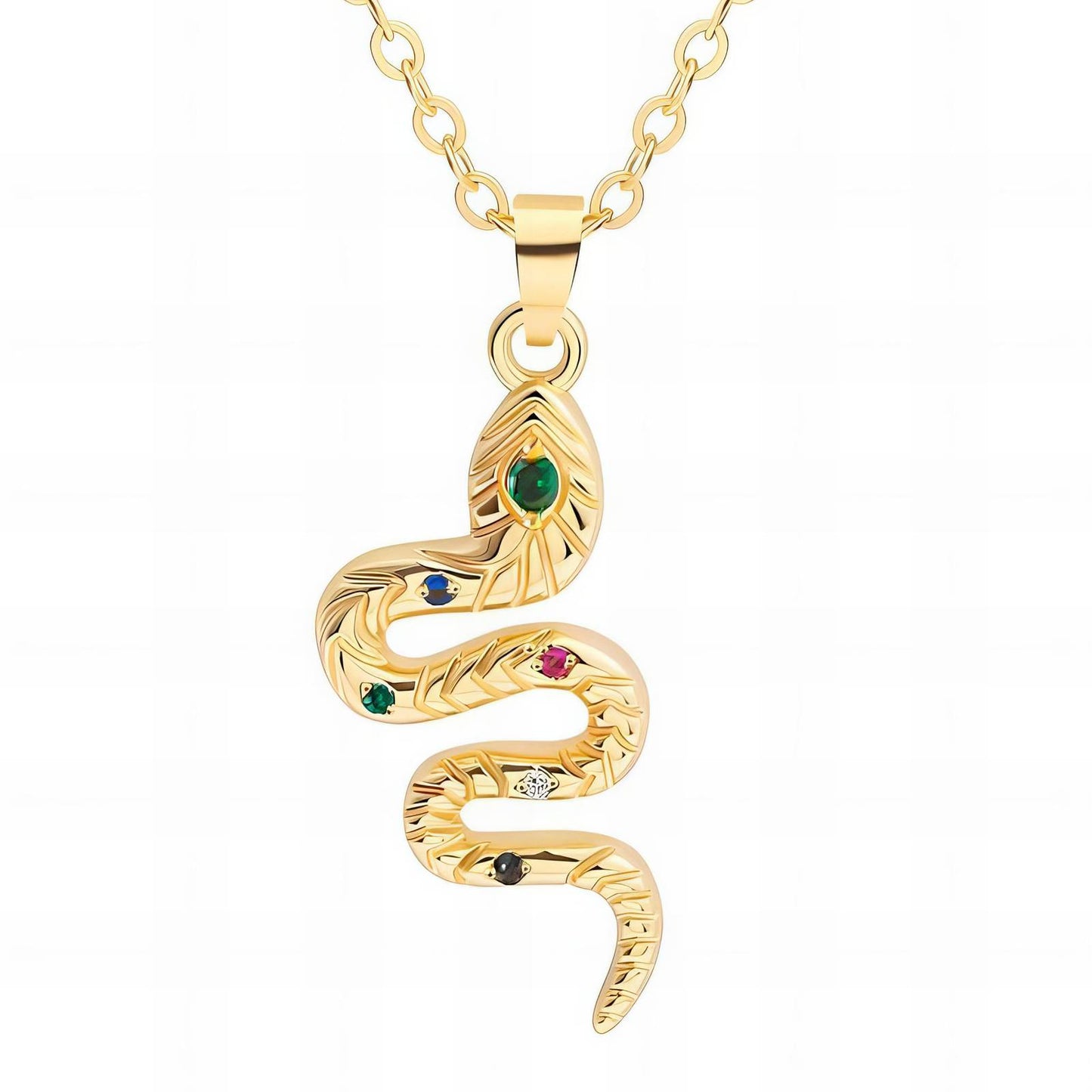 Zirc Snake necklace