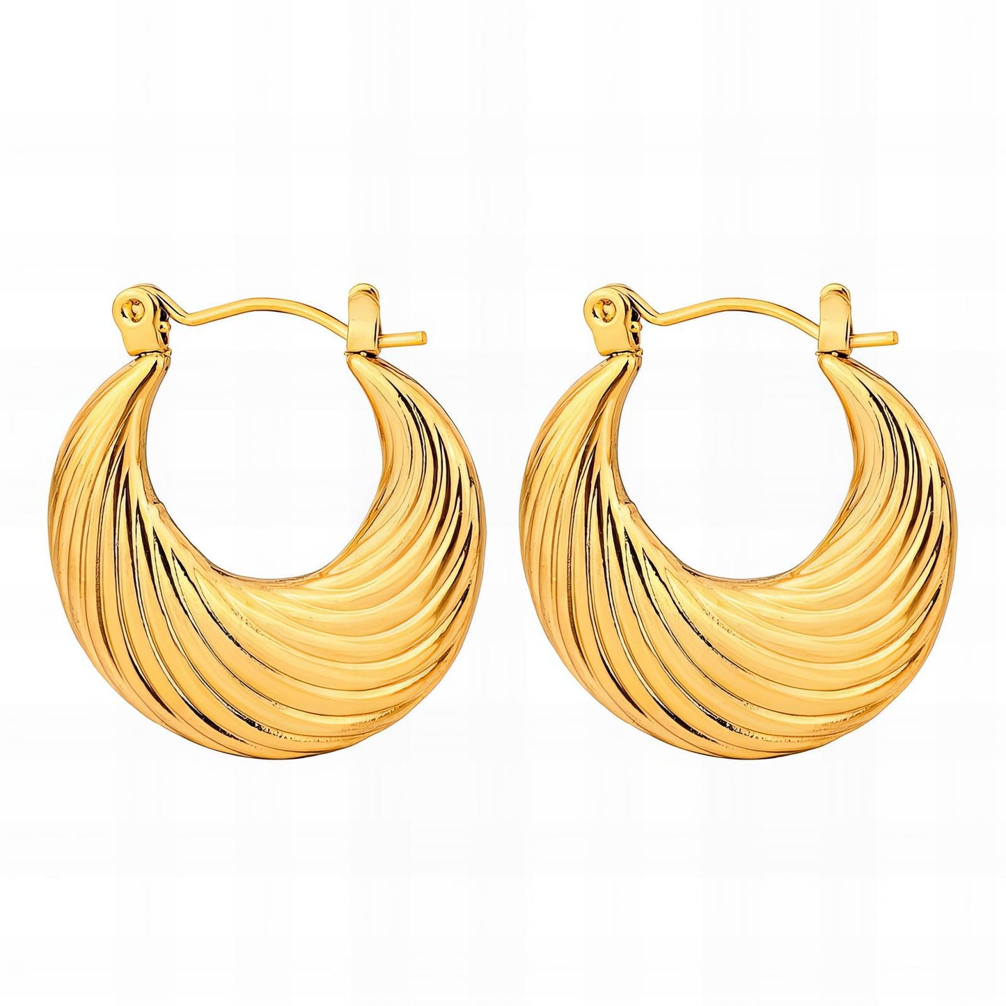 Whirl earrings